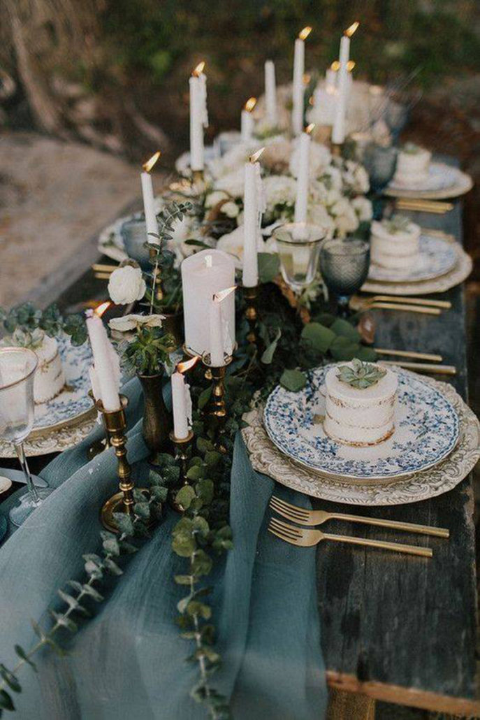 decoración bodas de invierno