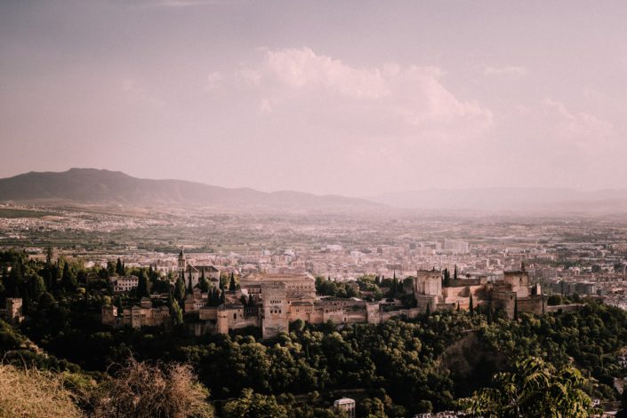 elopement con vistas a la Alhambra