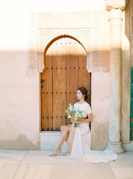 fairytale elopement in granada