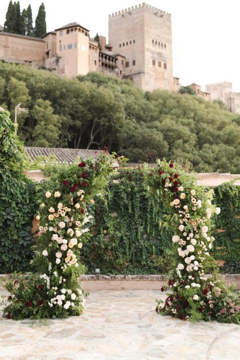 intimate destination wedding in granada