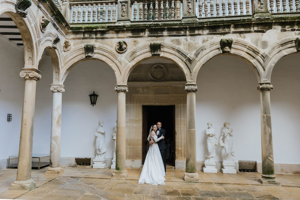 boda de destino en un castillo