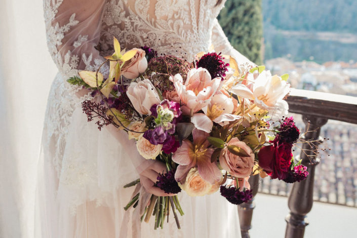 elopement de invierno en granada