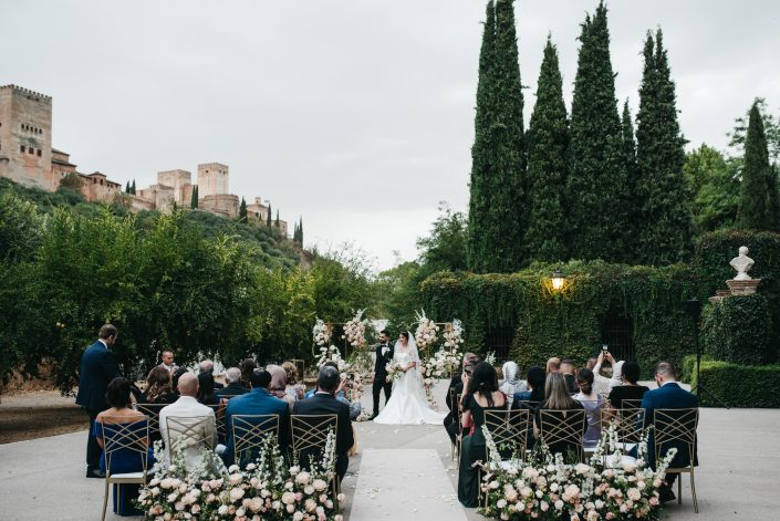 d&f intimte wedding in Granada