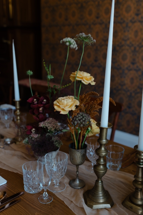 la boda en un castillo de R&G