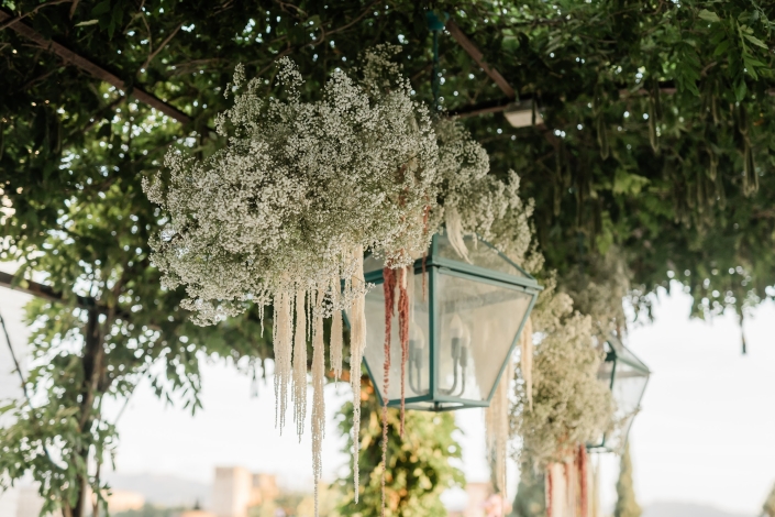 decor for a wedding in Granada