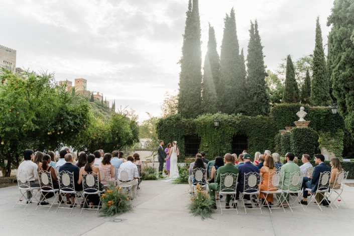 wedding ceremony in andalusia
