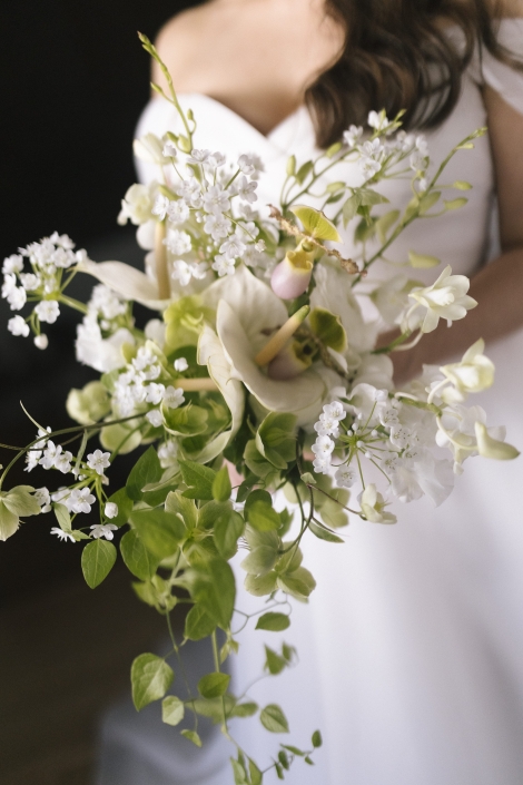 floral arrangements for a destination wedding in Spain