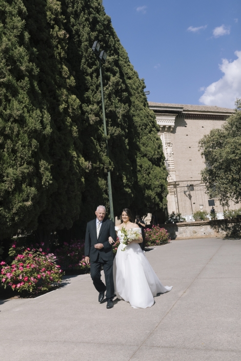outdoor wedding in Spain
